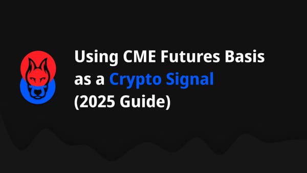 Using CME Futures Basis as a Crypto Signal (2025 Guide)
