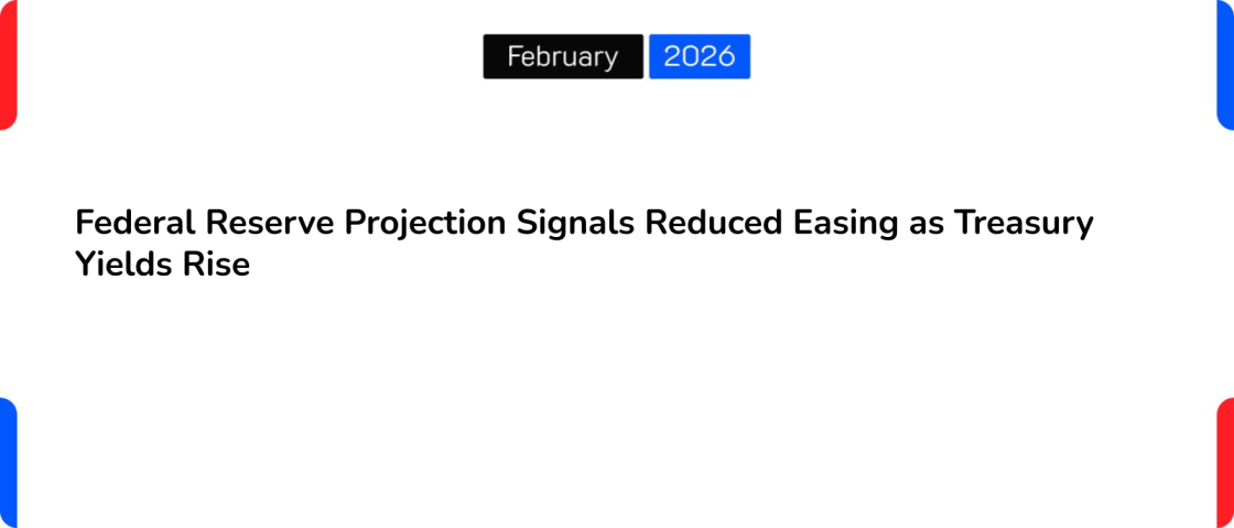 Federal Reserve Projection Signals Reduced Easing as Treasury Yields Rise